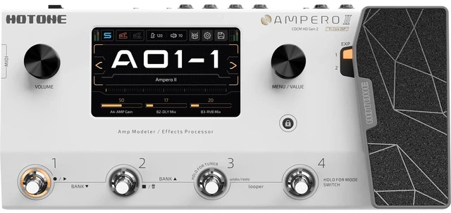 Main image of Hotone Ampero II MP-350 Amp Modeler and Effects Processor Pedal