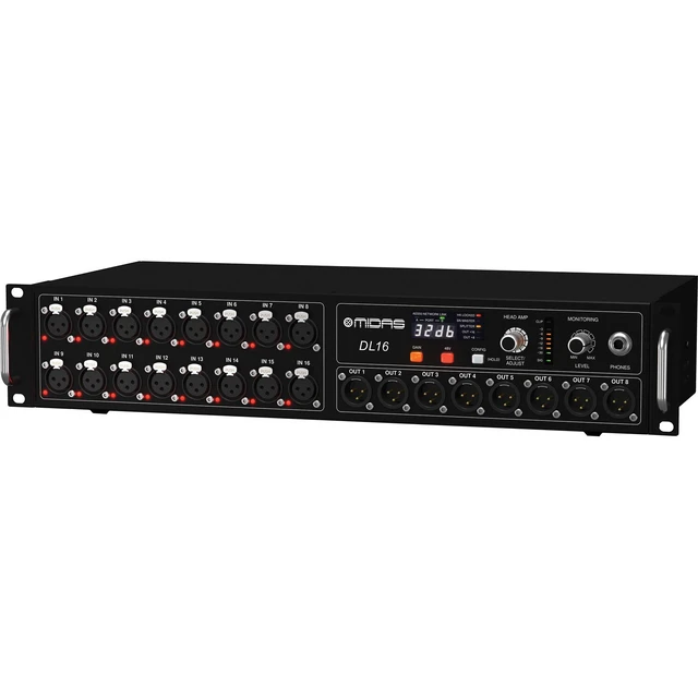 Alt view image 5 of 6 - Midas M32R LIVE 40-channel Digital Mixer, Midas DL16, CAT6 75FT Cable Bundle