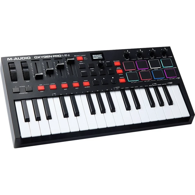 Alt view image 6 of 6 - Icon Pro Audio V1-M DAW Control Surface, M-Audio Oxygen Pro Mini Bundle
