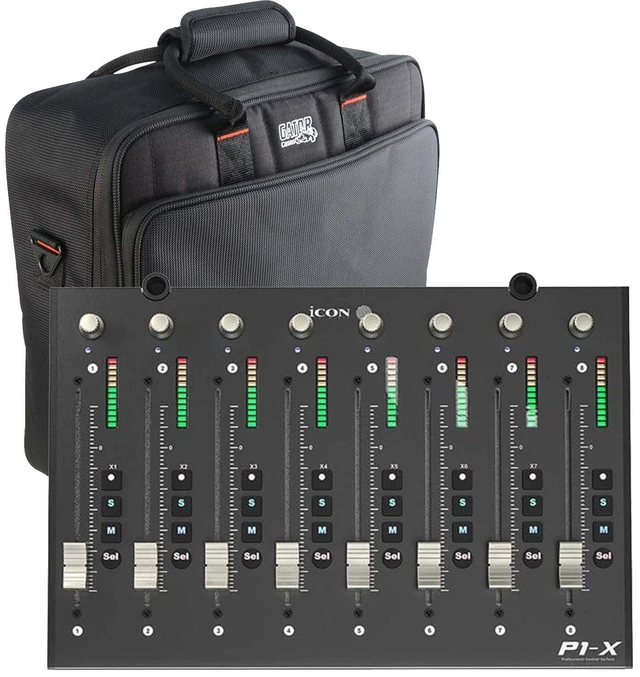 Main image of Icon Pro Audio P1-X DAW Control Expander for P1-M, Gator G-MIXERBAG-1515 Bundle
