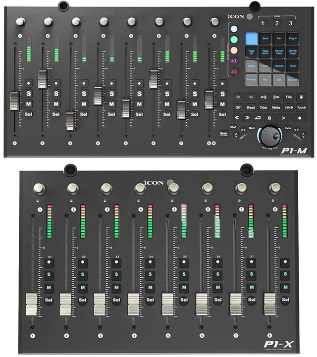 Main image of Icon Pro Audio P1-M DAW Control Surface, Icon Pro Audio P1-X Bundle