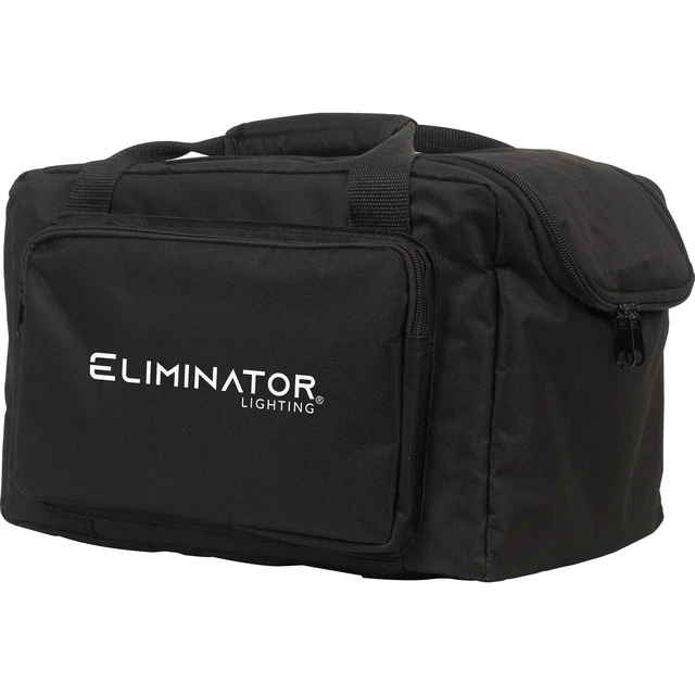 Alt view image 6 of 7 - Eliminator Mega Flat Hex L Pak4 RGBLA+UV LED PAR Light Kit, T-Bar DJ Light Stand Bundle
