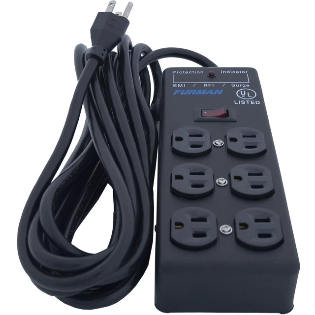 Alt view image 5 of 6 - Warm Audio WA273-EQ 2-channel Microphone Preamplifier, Furman SS-6B 6, (2) XLR Cables Bundle