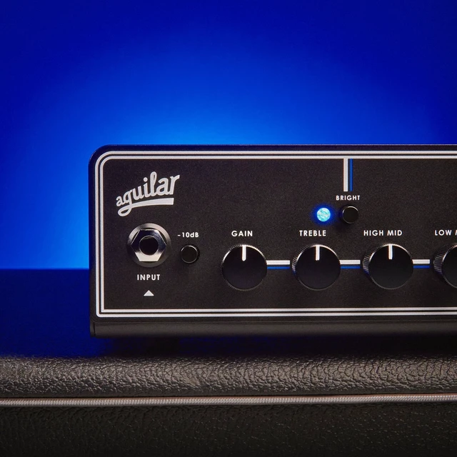 Alt view image 4 of 7 - Aguilar AG500V2 500W Bass Amplifier Head