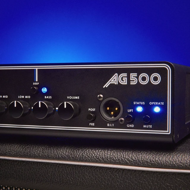 Alt view image 6 of 7 - Aguilar AG500V2 500W Bass Amplifier Head