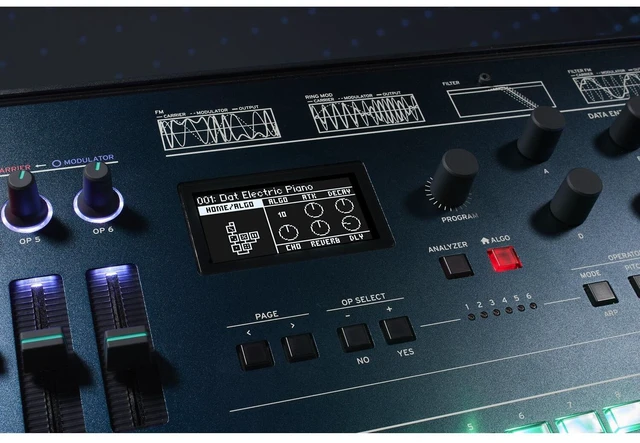 Alt view image 7 of 7 - Korg Opsix MkII Altered FM Synthesizer, Gator G-MIXERBAG-2519 Bundle