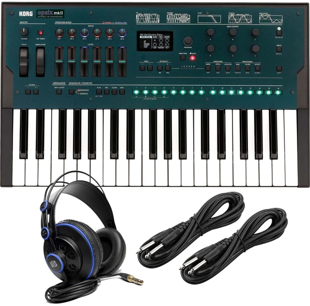 Main image of Korg Opsix MkII Altered FM Synthesizer, Presonus HD7, (2) 1/4 Cables Bundle