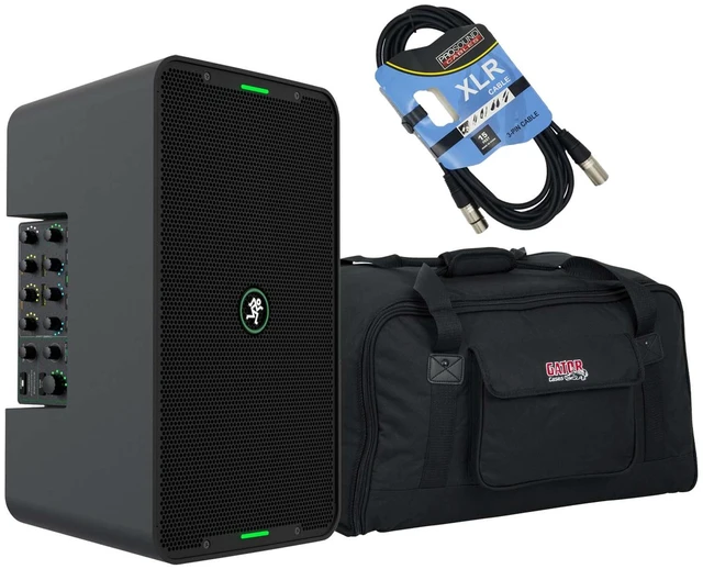 Main image of Mackie ShowBox All-in-one Battery Speaker, Gator Tote 10, XLR Cable Bundle