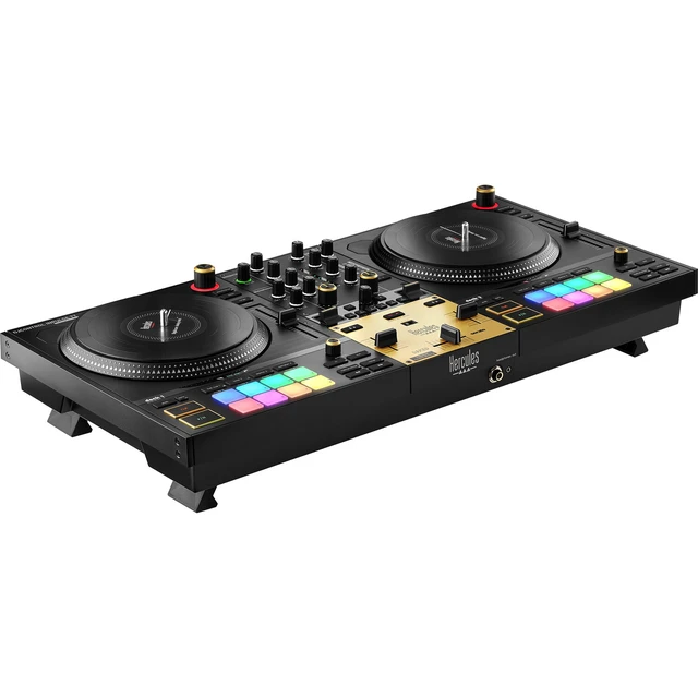 Alt view image 4 of 7 - Hercules DJControl Inpulse T7 Premium DJ Controller, PSG AUDIO MP-0919 Dual Wireless Mic Bundle