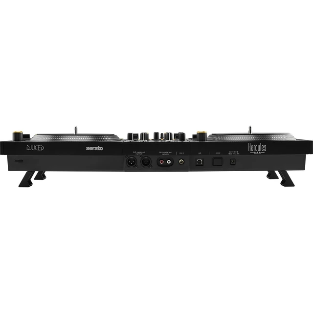 Alt view image 7 of 7 - Hercules DJControl Inpulse T7 Premium DJ Controller, PSG AUDIO MP-0919 Dual Wireless Mic Bundle