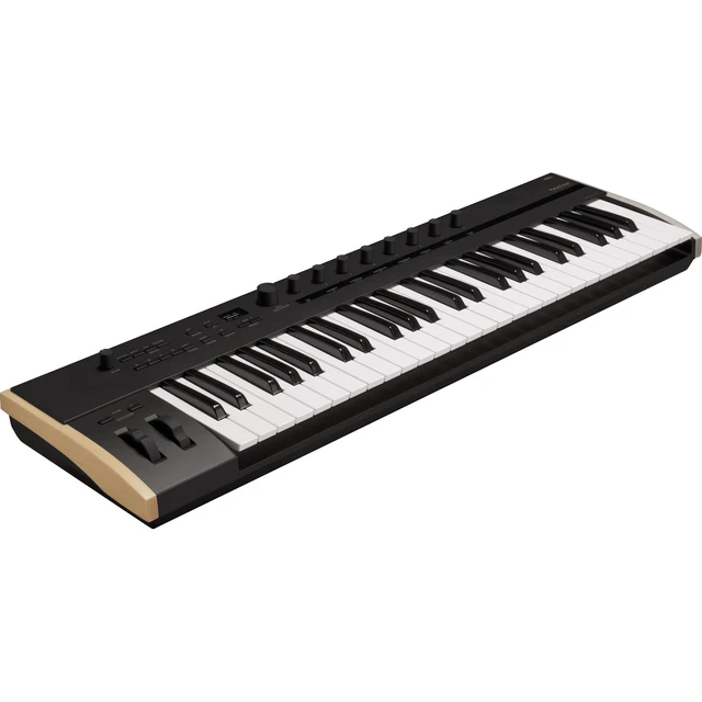 Alt view image 4 of 7 - Korg Keystage 49-key MIDI Keyboard Controller, Tascam TH02, (2) 1/4 Cables Bundle