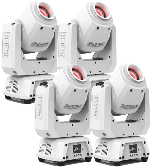 Main image of (4) Chauvet DJ Intimidator Spot 260X 75W LED Moving Head (White) Bundle