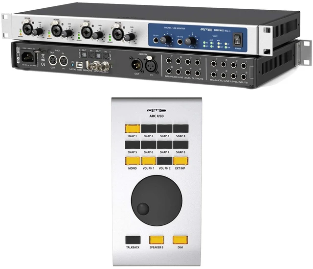 Main image of RME Fireface 802 FS 60-Channel USB, RME ARC-USB Bundle