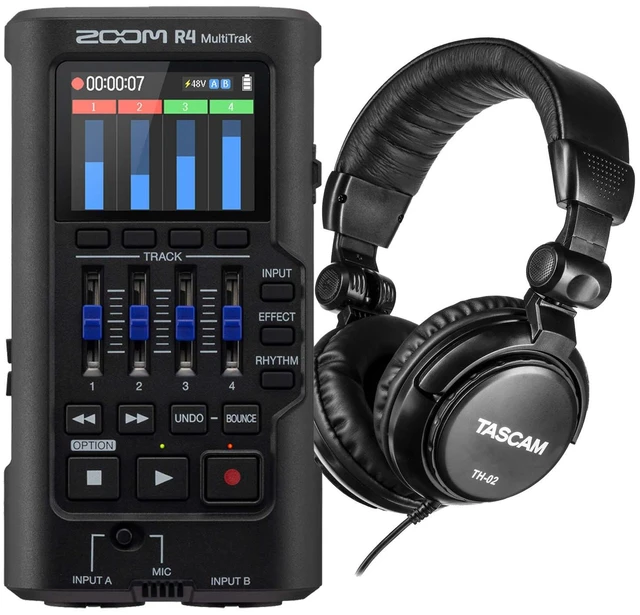 Main image of Zoom R4 MultiTrak SD Recorder, Tascam TH02 Bundle