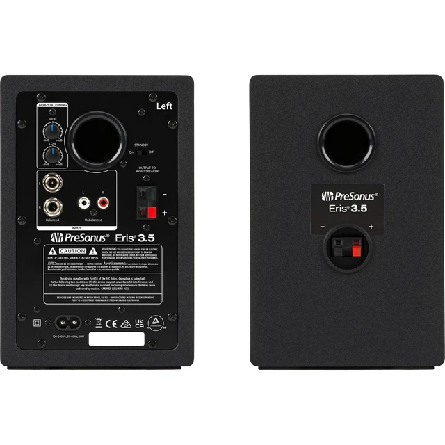 Alt view image 3 of 7 - PreSonus Eris 3.5 Powered Studio Monitors (2nd Generation)