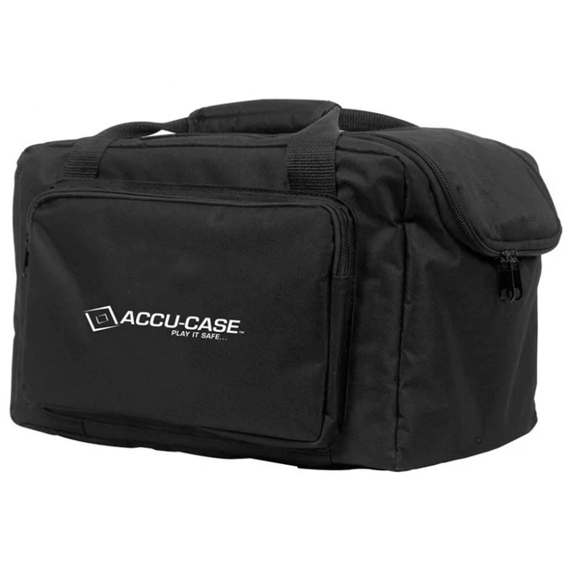 Alt view image 5 of 7 - (2) Eliminator Lighting Stealth Spot LED Moving Head, (2) ADJ F4 Par Bags, (2) DMX Cables, (2) O Clamp Bundle