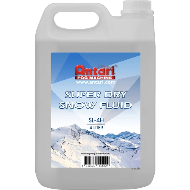 Alt view image 5 of 5 - Antari S-100X High Powered Snow Machine, (4) Antari SL-4H Snow Foam Fluid Bundle