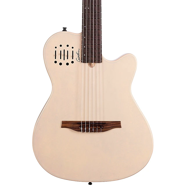 Alt view image 5 of 7 - Godin Multiac Mundial Nylon Acoustic-Electric Guitar - Ozark Cream
