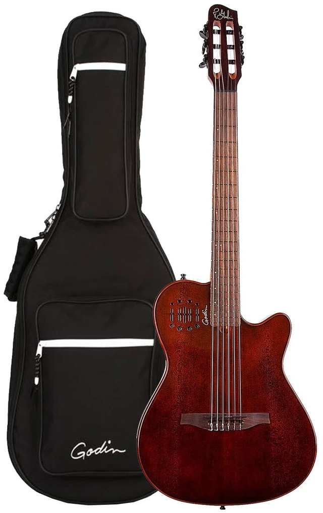 Main image of Godin Multiac Mundial Nylon Acoustic-Electric Guitar - Kanyon Burst
