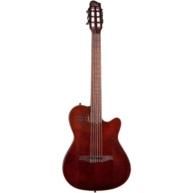 Alt view image 2 of 7 - Godin Multiac Mundial Nylon Acoustic-Electric Guitar - Kanyon Burst