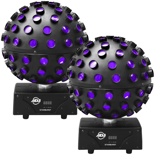 Main image of (2) American DJ Starburst RGBWA+UV LED Sphere Effect Bundle