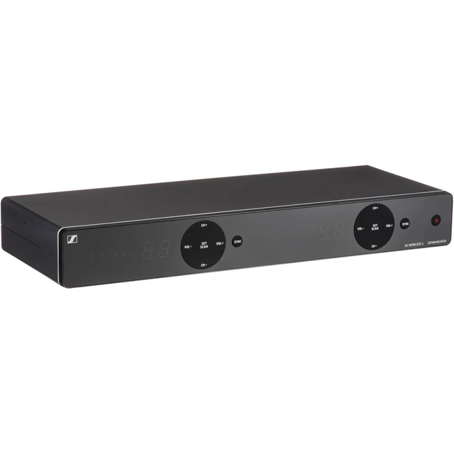 Alt view image 4 of 7 - Sennheiser XSW 1-835 Dual Wireless Handheld Mic Sys. (2) Mic Stands, (2) XLR Cables Bundle