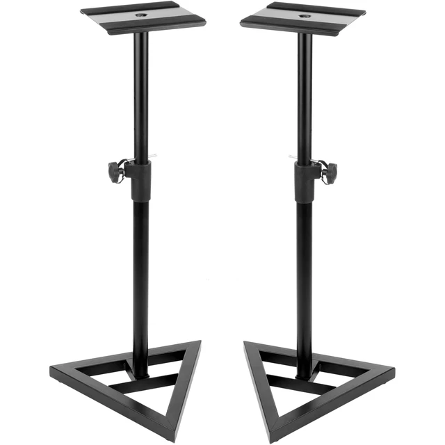 Alt view image 5 of 6 - (2) PreSonus Eris Studio 8 8-inch Powered Studio Monitor, Monitor Stands, (2) XLR Cables Bundle