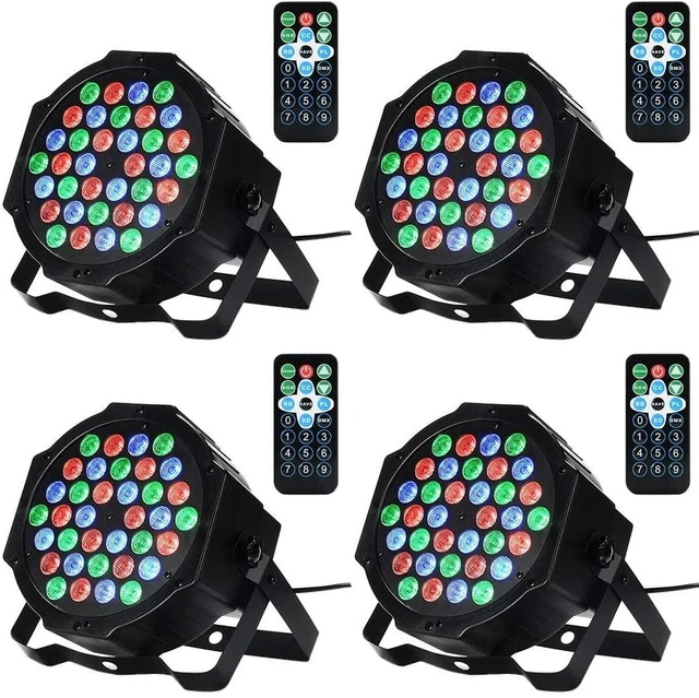 Alt view image 7 of 7 - American DJ Element H6 Pak with Charging Case (6-Pack), Rock-N-Roller R2RT, Litake36 LED Stage Lights 4 Pack Bundle