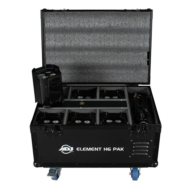 Alt view image 2 of 6 - American DJ Element H6 Pak with Charging Case (6-Pack)