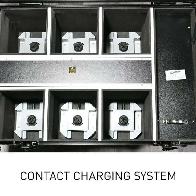Alt view image 4 of 6 - American DJ Element H6 Pak with Charging Case (6-Pack)