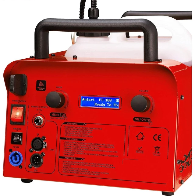 Alt view image 4 of 6 - Antari FT-100 Fire Training Fog Machine with DMX Control, Antari FLP-4 Fog Bundle