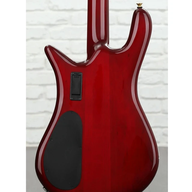 Alt view image 5 of 7 - Spector Euro 4 LT Bass Guitar - Red Fade Gloss, Spector NS Molded Flight Case ATA Bundle