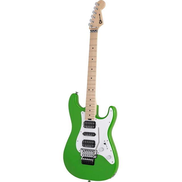 Alt view image 2 of 7 - Charvel Pro-Mod So-Cal Style 1 HSH FR Electric Guitar - Slime Green