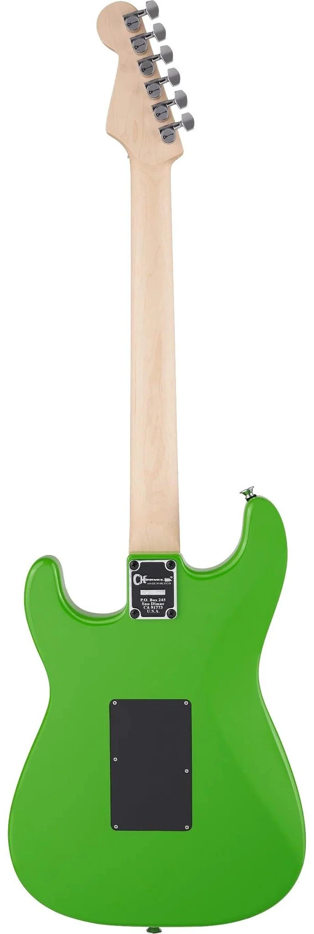 Alt view image 6 of 7 - Charvel Pro-Mod So-Cal Style 1 HSH FR Electric Guitar - Slime Green