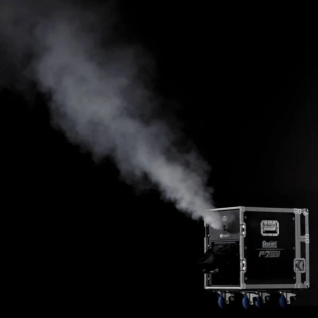 Alt view image 7 of 7 - Antari F-7 Smaze Hybrid Fog/Haze Machine with Integrated Fan, Antari W-DMX-PCBR Bundle