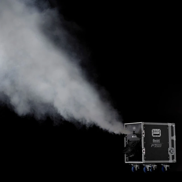 Alt view image 5 of 7 - Antari F-7 Smaze Hybrid Fog/Haze Machine with Integrated Fan, Antari W-DMX-PCBR Bundle
