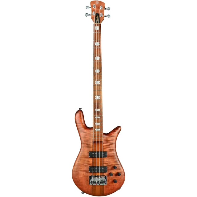 Alt view image 2 of 7 - Spector Euro 4 RST Bass Guitar Sienna Stain, Spector NS Molded Flight Case Bundle