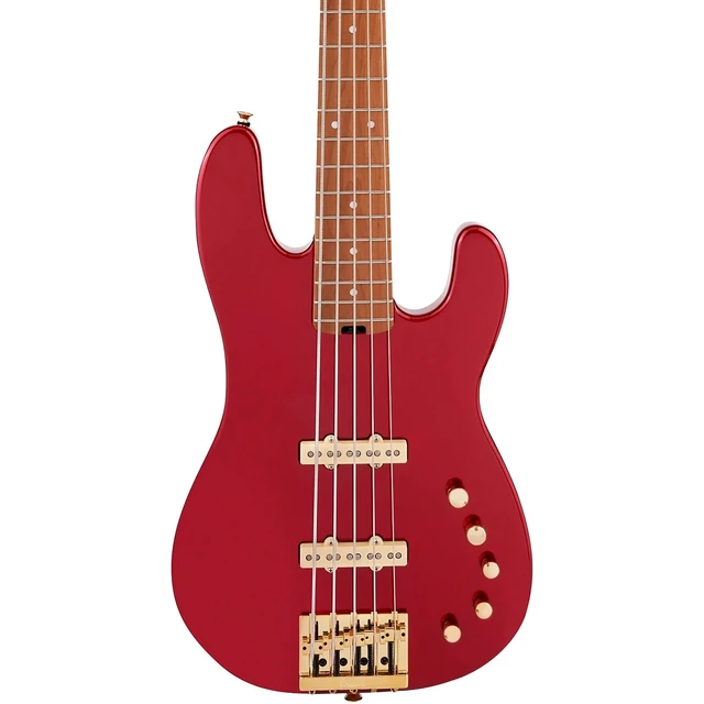 Alt view image 3 of 7 - Charvel Pro-Mod San Dimas Bass JJ V, Candy Apple, Gator 4G Bass Gig Bag, Ernie Ball P06077 Bundle