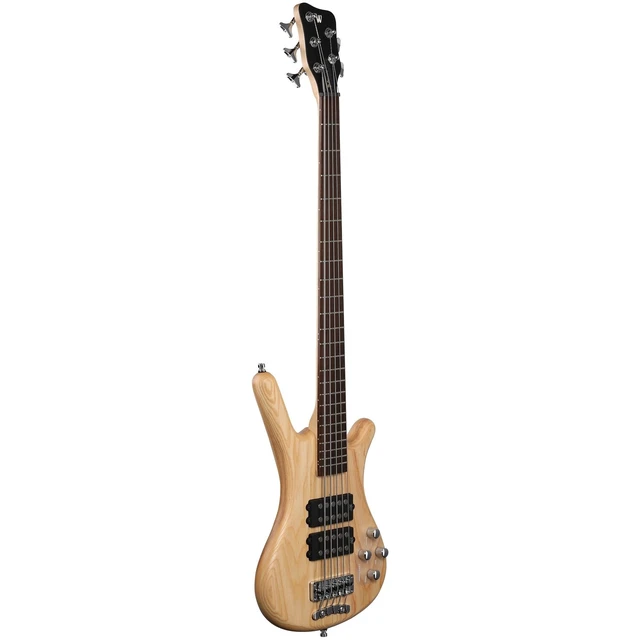 Alt view image 3 of 7 - Warwick Rockbass Corvette $$ 5-String Bass, Natural Transparent Satin, Gator GFW-GTR-SEAT, Stand, Ernie Ball P06077 Bundle