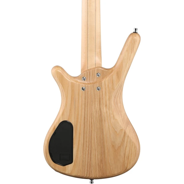 Alt view image 6 of 7 - Warwick Rockbass Corvette $$ 5-String Bass, Natural Transparent Satin, Gator GFW-GTR-SEAT, Stand, Ernie Ball P06077 Bundle