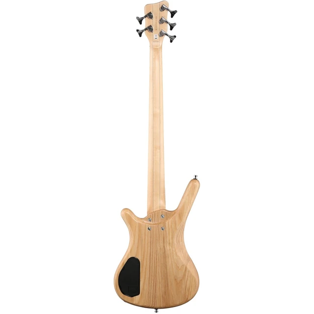 Alt view image 5 of 7 - Warwick Rockbass Corvette $$ 5-String Bass, Natural Transparent Satin, Gator GFW-GTR-SEAT, Stand, Ernie Ball P06077 Bundle