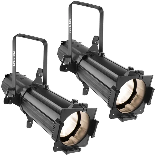 Main image of (2) CHAUVET DJ EVE E-50Z 50W LED Ellipsoidal (Black) Bundle