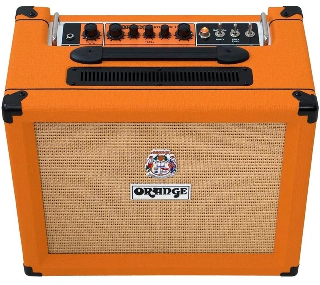Alt view image 6 of 7 - Orange Rocker 15 1×10 15W Tube Amp (Orange), Gator GFW-GTR-SEAT Bundle