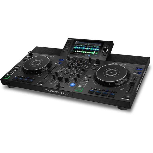 Alt view image 4 of 7 - Denon DJ SC Live 2 Standalone DJ Controlle, Odyssey BMSCLIVE2M, (2) XLR Cables Bundle