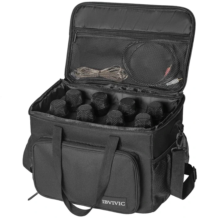 Alt view image 5 of 5 - Sennheiser EW-D 835-S SET Wireless Handheld Mic, IBVIVIC 8 Slots Wireless Bag Bundle