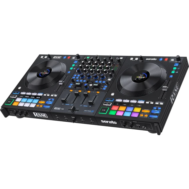 Alt view image 2 of 7 - Rane Four 4-channel DJ Controller, Odyssey BMRANE4M Bundle