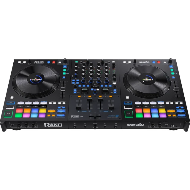 Alt view image 3 of 7 - Rane Four 4-channel DJ Controller, Odyssey BMRANE4M Bundle