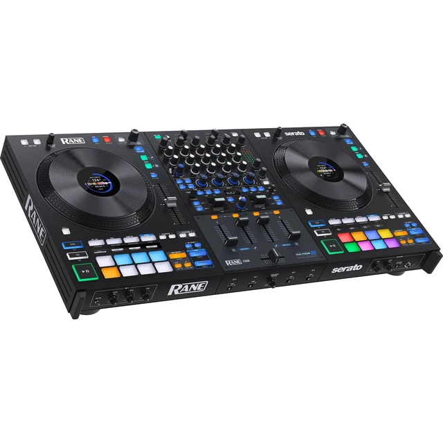 Alt view image 4 of 7 - Rane Four 4-channel DJ Controller, Odyssey BMRANE4M Bundle