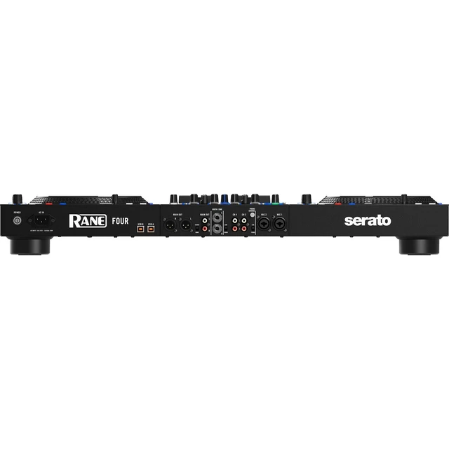 Alt view image 6 of 7 - Rane Four 4-channel DJ Controller, Odyssey BMRANE4M Bundle