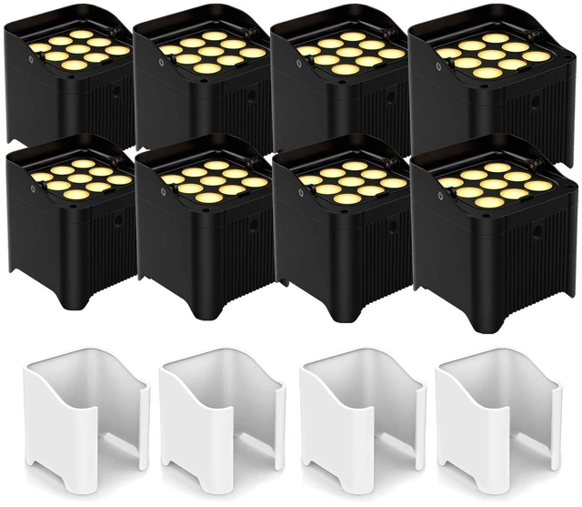 Main image of (8) Chauvet DJ Freedom Par Q9, PAR9 White Sleeve Set of 4 Bundle